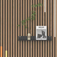 Panneaux acoustiques modernes en bois pour usage commercial, avec une réduction sonore élevée, pour bureaux, studios, salles de classe, entrepôts, gymnases et hôtels