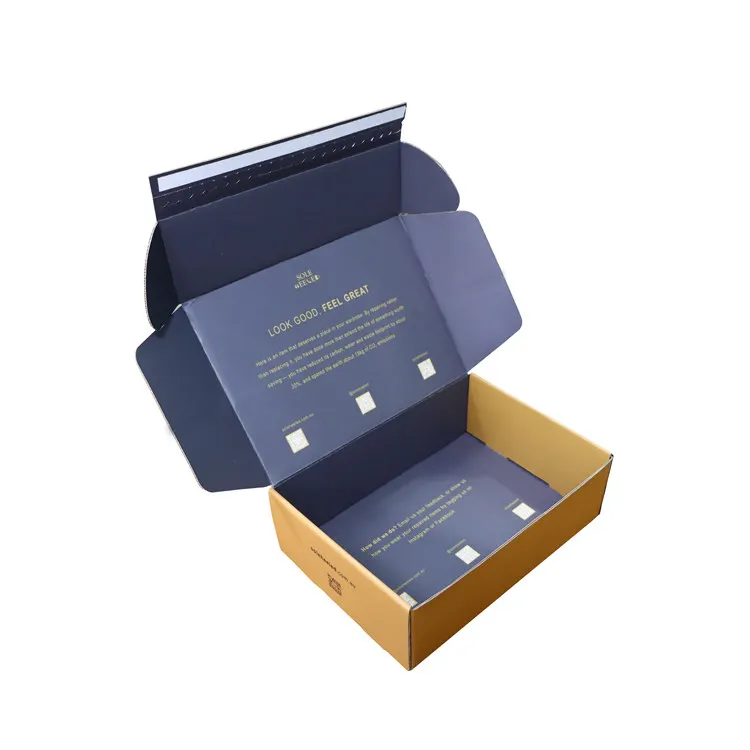 Factory Price Custom Logo Luxury Printed Eco Packaging Corrugated Paper Cardboard Mailer Mailing Boxes Paper Box