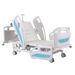 Cama médica de hospital elétrica icu três funções de alta qualidade para o paciente