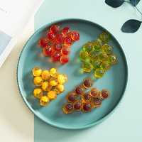 Bonbons en gros très demandés, saveur fruitée, bonbons en cristal 3D, snacks halal, bonbons gélifiés en vrac