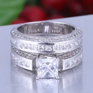 Wedding Jewelry Marquise Diamond Setting Best Setting for Asscher Cut Diamond Flat Set Engagement Rings