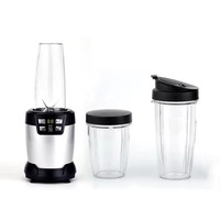 Mélangeur personnel presse-agrumes 1200w puissant mélangeur de smoothie multifonctionnel mélangeur nutri pour fruits légumes shakes et glace