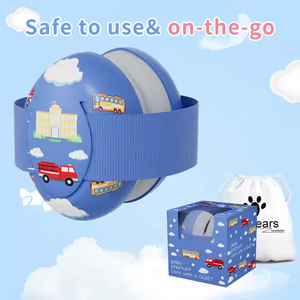 GS020-PL наушники для младенцев с регулируемой оголовьем и шумоподавлением, Детские звукозащищенные наушники 25 дБ - Product Image 5