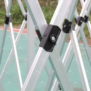 Carpa para Eventos al Aire Libre para las Cuatro Estaciones con Estructura de Refuerzo Diagonal, Apertura Automática, Resistente <span class=keywords><strong>a</strong></span> la Intemperie y Portátil - Product Image 4