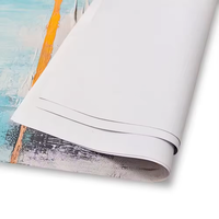 Peinture à l'huile moderne de paysage marin, impression sur toile professionnelle haute résolution, art mural personnalisé sur toile tendue sur châssis en bois
