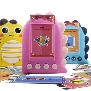 Bé Kid Tiếng Anh Trung Quốc Kanji Mandarin nhân vật máy nói chuyện giáo dục giấy THẺ FLASH cho trẻ em