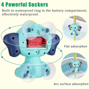 Jouets de <span class=keywords><strong>bain</strong></span> pour enfants, vente chaude 2021, éléphant électrique, animal suceur, pomme de douche électrique, pluie pour enfants, jouets de <span class=keywords><strong>bain</strong></span> - Product Image 5