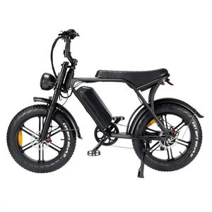 2023 EE. UU. e bike <span class=keywords><strong>fatbike</strong></span> V8 bicicleta eléctrica de neumáticos gruesos 48V 20 pulgadas fattire bicicleta diseño original - Product Image 1