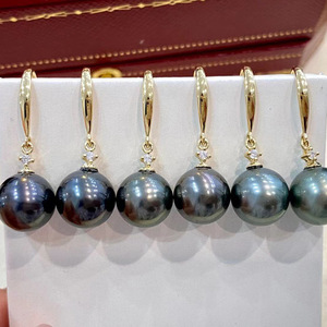 Accesorios de Plata S925 para Perlas DIY, Gancho de Oreja de Plata Simple y Moderno con Cuentas de 8-12 mm y Base Vacía para Uñas 21317 - Product Image 3