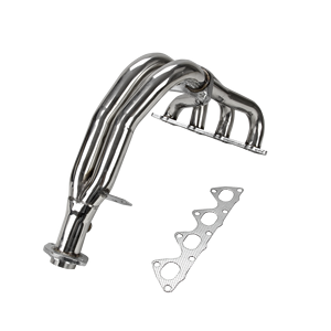 New AOSU 94-01 for Integra RS/LS/GS 1.8L B-<b>Series</b> B16 B18 B20 Exhaust Headers Stainless Steel High Flow EH28506 - Product Image 3