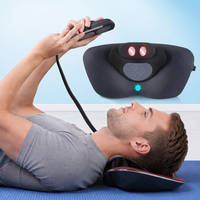 Masseur cervical dynamique pour soulager les douleurs cervicales avec chaleur et impulsions basse fréquence pour les travailleurs et les agents, protection de la vie privée