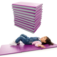 Tapis de sieste pliable Montessori pour tout-petits Tapis de sommeil doux et épais et confortable pour la garderie Maternelle Tapis de repos pour l'apprentissage précoce