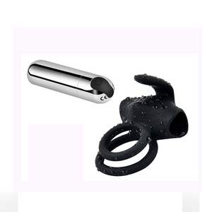 Anillo vibrador para pene con puerto de carga USB para mejorar el rendimiento sexual masculino y controlar el tiempo de eyaculación. - Product Image 6
