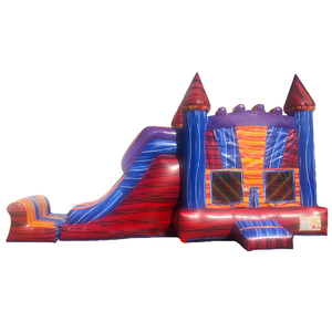 Château gonflable commercial avec toboggan aquatique pour adultes et enfants, 5 en 1, avec <span class=keywords><strong>logo</strong></span> personnalisé - Product Image 6