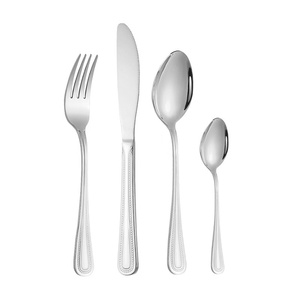 4-Piece Bead Dot Stainless Steel Tableware Set Hotel Western Knife Fork Spoon 24-Piece Dot Knife - Product Image 6