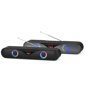 Barre de son OEM puissante 10 W avec <span class=keywords><strong>écran</strong></span> lumineux RGB, basses stéréo, haut-parleur portable sans fil Bluetooth, prise en charge USB/TF/FM, actif - Product Image 6