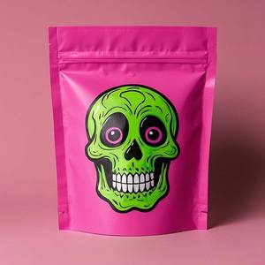 Pochette debout à fermeture éclair refermable personnalisée de qualité alimentaire chips de pommes de terre pour animaux de compagnie emballage alimentaire Cali anti-odeur - Product Image 3