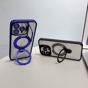 Lentille en métal populaire aspiration magnétique Double support étui de téléphone portable avec lentille pour <span class=keywords><strong>iPhone</strong></span> <span class=keywords><strong>11</strong></span> 12 13 14 15 16 <span class=keywords><strong>Pro</strong></span> Max - Product Image 5