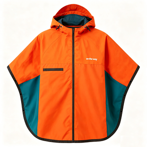 <span class=keywords><strong>Poncho</strong></span> <span class=keywords><strong>de</strong></span> <span class=keywords><strong>pluie</strong></span> imperméable, coupe-vent, respirant, léger, réutilisable et pliable pour adultes, randonnée, marche, camping - Product Image 2