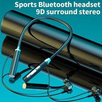 Écouteurs sans fil Bluetooth mignons à réduction de bruit avec affichage numérique de la batterie, pour le gaming, tour de cou, compatibles Samsung Smart TV