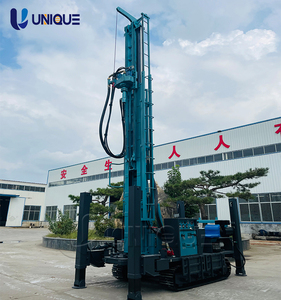 Hecho en China 350m 400m de profundidad Equipo de perforación de pozos de agua portátil/Máquina de perforación de pozos a la venta - Product Image 5