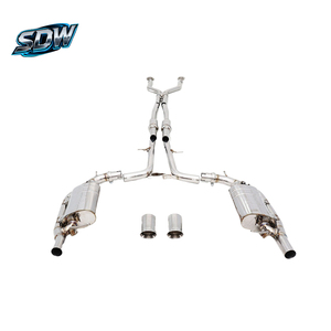 Sistema de Escape Catback de Acero Inoxidable Directo de Fábrica con Válvula de Silenciador para <span class=keywords><strong>Lexus</strong></span> RX270 RX300 RX330 RX350 RX400h <span class=keywords><strong>RX450h</strong></span> RX350L - Product Image 4
