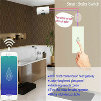 Interrupteur intelligent Tuya 40A pour chauffe-eau, contrôleur WiFi pour climatiseur, commande à distance par application, fonctionne avec Alexa, Alice, Google Home