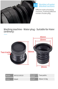 Sunchonglic, gran oferta, bloque <span class=keywords><strong>de</strong></span> agua para <span class=keywords><strong>lavadora</strong></span>, bloque <span class=keywords><strong>de</strong></span> agua para <span class=keywords><strong>lavadora</strong></span> <span class=keywords><strong>Haier</strong></span>, pieza <span class=keywords><strong>de</strong></span> <span class=keywords><strong>repuesto</strong></span> - Product Image 3
