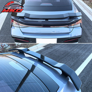 Convient pour Hyundai Elantra 2021-2026 N Style Spoiler de coffre Noir brillant - Product Image 3