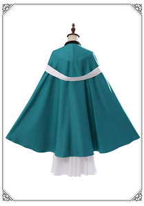 Disfraz de Cosplay de Anime Witch Hat Atelier Coco Agott, Sombrero, Capa, Uniforme, Vestido, Medias, para Fiesta de Halloween para Mujeres - Product Image 5