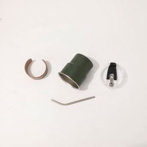 Nouvelle tasse à café en acier inoxydable de style classique avec couvercle anti-brûlure, isolation thermique 0-6 heures, portable pour camping en extérieur, avec paille intégrée - Product Image 4