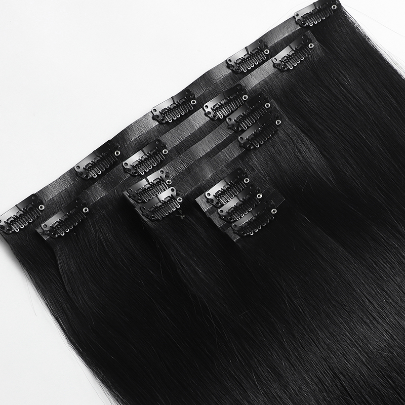 hair clip extensions human hair