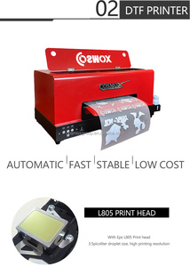 Impresora más barata A1 A3 DTF UV todo en uno A3 DTF impresora pegatinas DTF impresora A3 con secador y agitador - Product Image 3