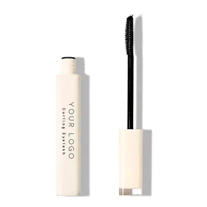 Mascara sans cruauté noir longue durée allonger le curling volumateur mascara étanche volume mascara vegan de marque privée