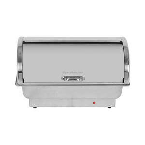 Electric Stainless Steel <b>Chafing</b> <b>Dish</b> <b>Buffet</b> <b>Set</b> with Lid and <b>Buffet</b> Warmers AC 110-240V for Parties & Catering - Product Image 2