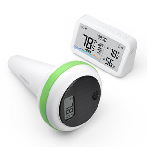 Inkbird - Termômetro solar sem fio para piscina, conjunto de transmissão ultra longa de 300m/980 pés para piscinas, banheiras de hidromassagem, spas e lagoas - Product Image 1