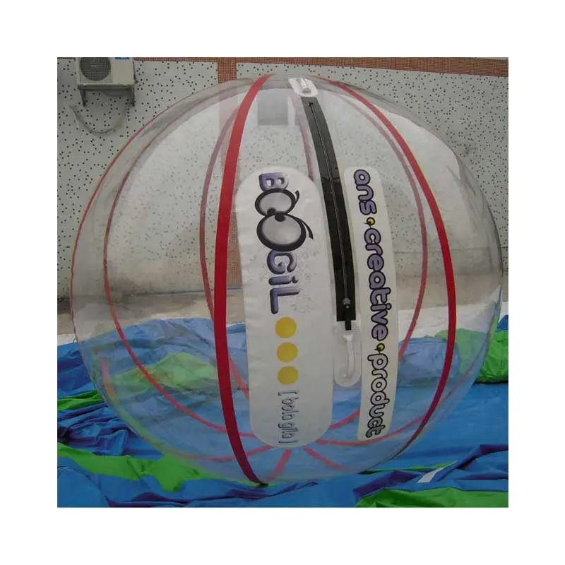 La bola de PVC y pelotas inflables puede obtener dentro de caminar sobre el agua bola comercial