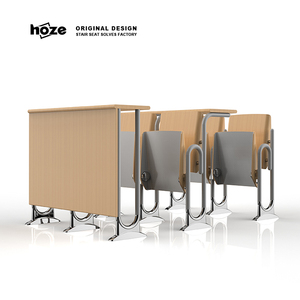 Hoze ชุดเฟอร์นิเจอร์ห้องเรียน HS-3213ทันสมัยโต๊ะเหล็กหนึ่งโต๊ะสำหรับใช้ในโรงเรียนที่ทนทาน - Product Image 1