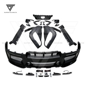 Kit Carrozzeria in Fibra di Carbonio per BMW X6 E71 2007-2013, Paraurti Anteriore e Posteriore, Accessori Auto Stile HM T <span class=keywords><strong>EVO</strong></span> - Product Image 2