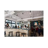 Magasins préfabriqués en conteneurs à vendre, restaurant mobile extensible, café pop-up, bars en conteneurs