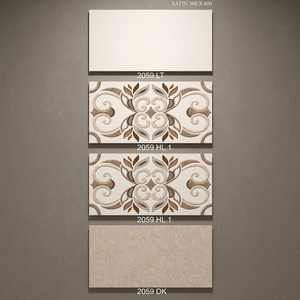 Precio más bajo 300x600 Azulejos de pared de cerámica brillante digital Suministro de fábrica 30x60cm Azulejos de piso esmaltados brillantes 12x24 Tarifa barata - Product Image 6