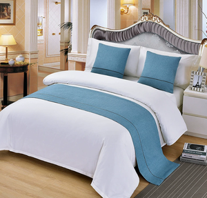 Venta al por mayor Ganga Hoteles Lujo Personalizado Camino de cama Colchas elegantes Camino de cama Acompañado de almohadas Juego de cama Hotel Runner - Product Image 5