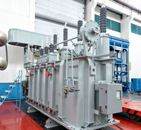 Transformador de Distribución Trifásico de Gran Potencia Sumergido en Aceite, Bobinado Doble de Cobre, Alta Eficiencia, Baja Pérdida, 110kV 11kV 50Hz