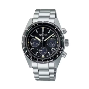 Nouvelle montre chronographe de luxe pour homme Seiko, quartz non mécanique, avec bracelet en acier inoxydable, épaisseur du boîtier de 5 mm, affichage du cadran à aiguilles - Product Image 6