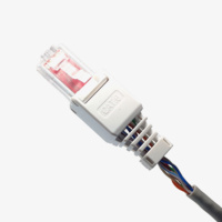 Ethernet RJ 45 Cat 6 Keystone Jack 8P8C Connecteur Cat5e Cat6 UTP RJ45 sans outil Prise modulaire sans outil
