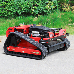 เครื่องตัดหญ้าแบบสายพานตีนตะขาบ ควบคุมระยะไกล ราคาโรงงาน ขนาด 500 มม. 800 มม. 1000 มม. ได้รับใบรับรอง CE EPA - Product Image 2