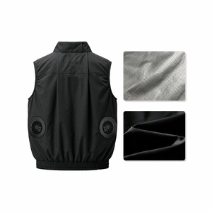 Chaleco Refrigerante Portátil con Ventilador Recargable, Chaqueta de Trabajo con Refrigeración por Aire, Logotipo Personalizado, Chaleco de Alivio del Calor para Trabajadores de la Construcción - Product Image 4