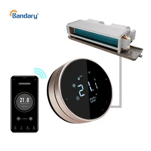 Bandary Rohr 24VAC DC HVAC Thermostat WiFi Smart Thermostat Temperatur regler mit Feuchtigkeit sensor