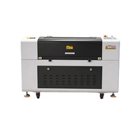 Machine de gravure laser CO2 haut de gamme pour acrylique, bois, cuir, caoutchouc, contreplaqué, papier, verre, certifiée CE