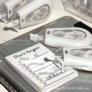 Cinta Correctora Blanca S Lucky - Suave, Silenciosa, Anti-Caída, de Gran Capacidad para Estudiantes y Uso en Oficina, Paquete de Cinco - Product Image 2